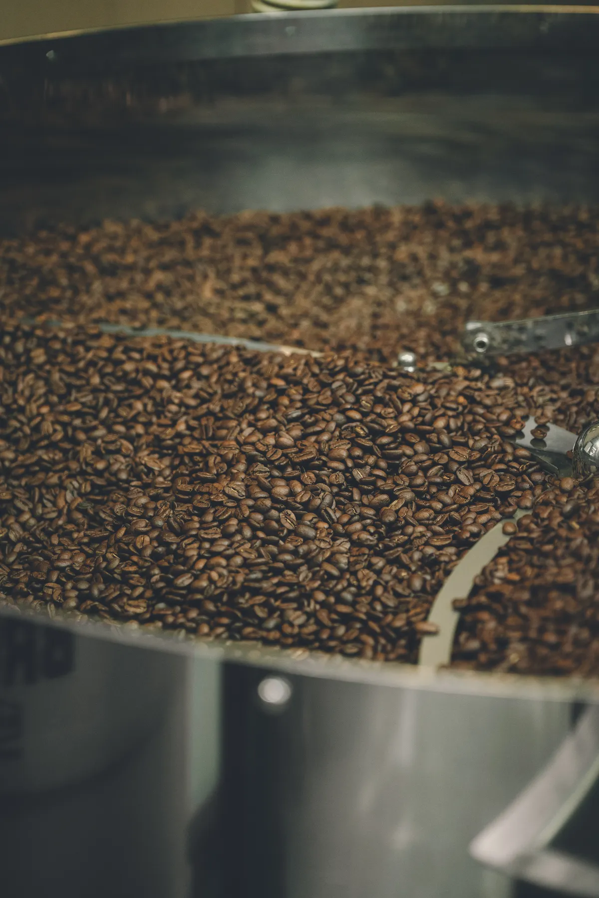 쿨링 트레이의 원두