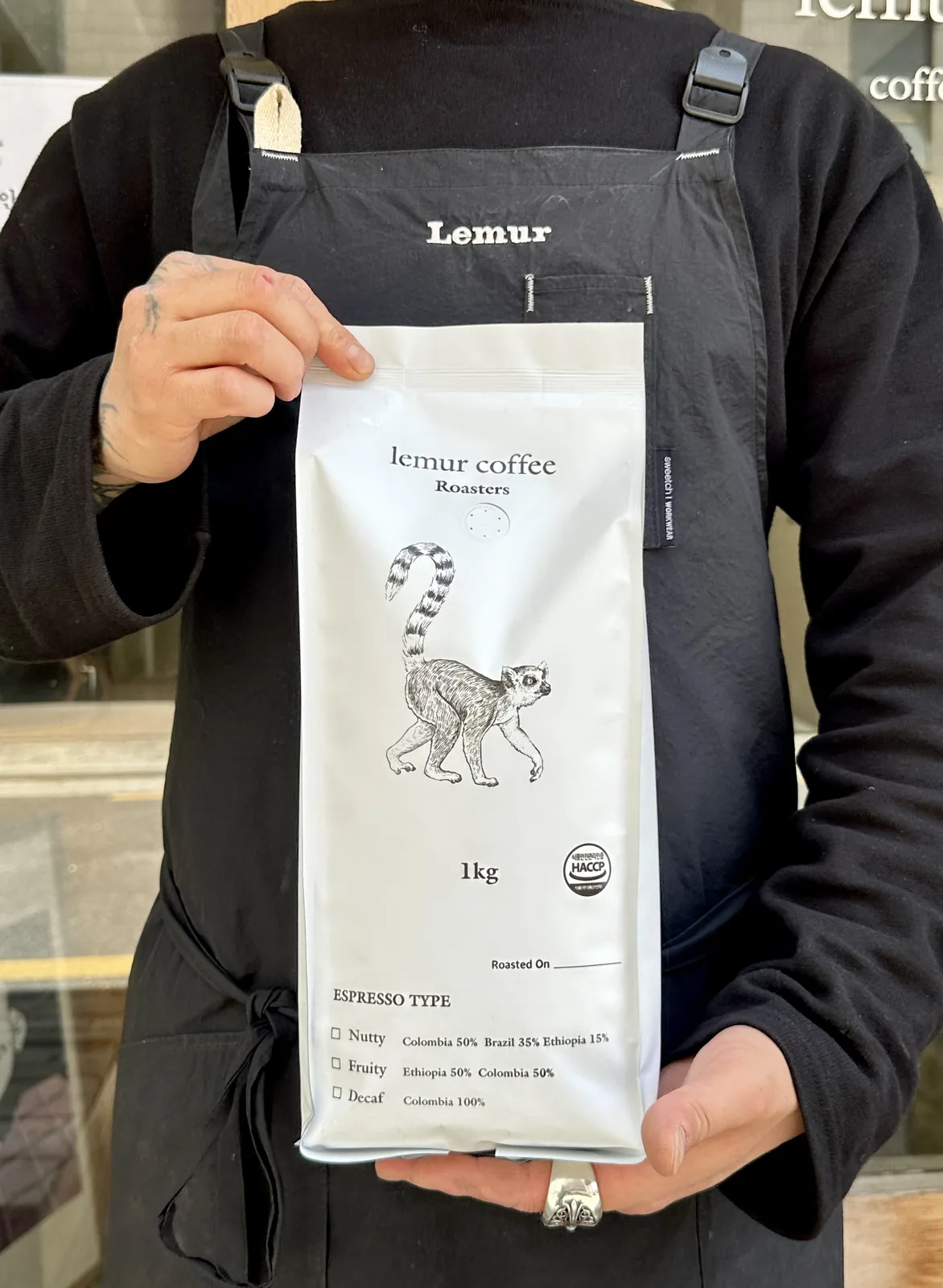 스페셜티 등급 원두 — LEMUR의 큐레이션